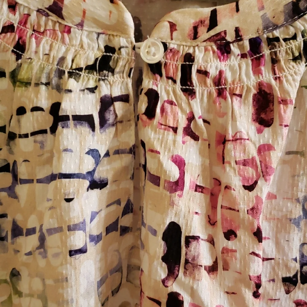 Multicolor Patterned Blouse - Picture 3 of 7